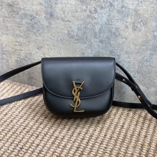 Replica Saint Laurent Kaia Leather Crossbody Bag