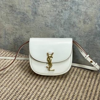 Replica Saint Laurent Kaia Leather Crossbody Bag