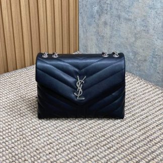 Replica Saint Laurent Loulou leather small shoulder bag