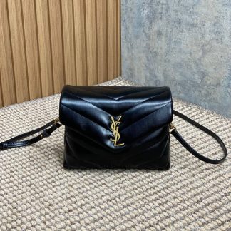 Replica Saint Laurent Toy Loulou Leather Shoulder Bag