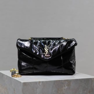 Replica Saint Laurent Puffer Toy quilted leather shoulder bag