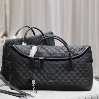 Replica Saint Laurent Es Giant quilted leather travel bag