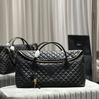 Replica Saint Laurent Es Giant quilted leather travel bag