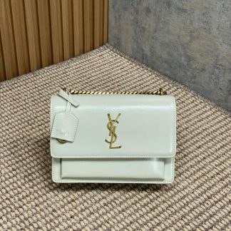 Replica Saint Laurent Calfskin Sunset Shoulder Bag