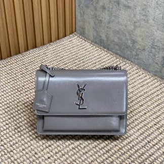 Replica Saint Laurent Calfskin Sunset Shoulder Bag