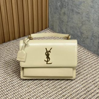 Replica Saint Laurent Calfskin Sunset Shoulder Bag