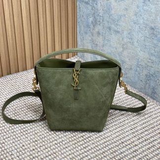 Replica Saint Laurent Le 37 Suede Bucket Bag