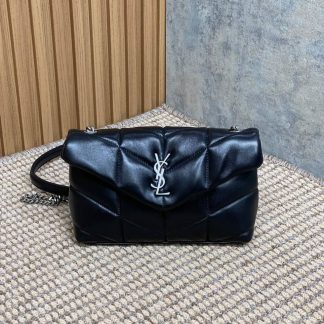 Replica Saint Laurent Loulou Puffer quilted small shoulder bag