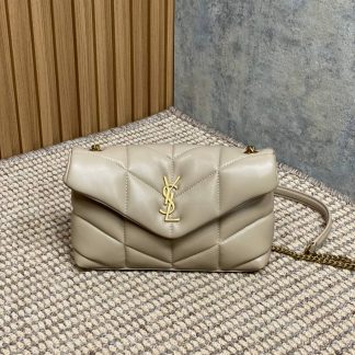 Replica Saint Laurent Loulou Puffer quilted small shoulder bag