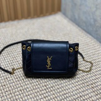 Replica Saint Laurent Mini Lolita leather shoulder bag