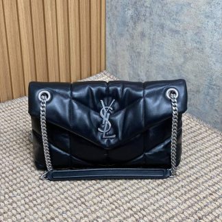 Replica Saint Laurent Loulou Puffer Chain Bag