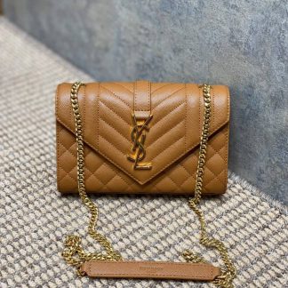 Replica Saint Laurent Envelope Chain Shoulder Bag