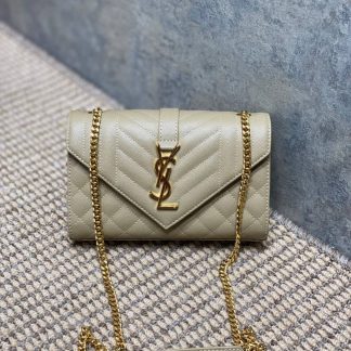 Replica Saint Laurent Envelope Chain Shoulder Bag