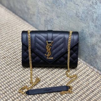 Replica Saint Laurent Envelope Chain Shoulder Bag