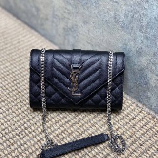 Replica Saint Laurent Envelope Chain Shoulder Bag