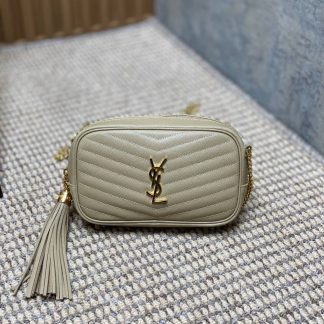 Replica Saint Laurent Monogram mini Lou shoulder camera bag