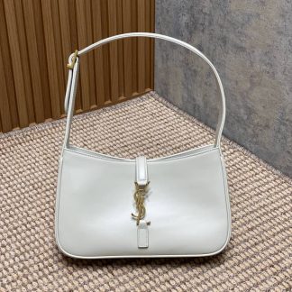 Replica Saint Laurent Leather LE 5 À 7 Hobo Shoulder Bag