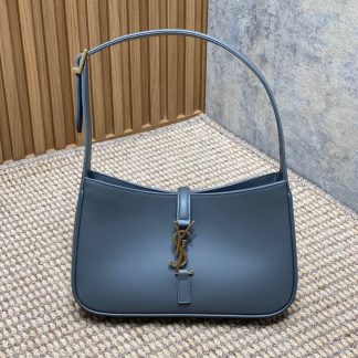 Replica Saint Laurent Leather LE 5 À 7 Hobo Shoulder Bag