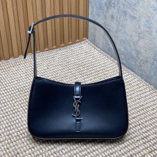 Replica Saint Laurent Leather LE 5 À 7 Hobo Shoulder Bag