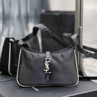 Replica Saint Laurent Nylon Le 5 A 7 Hobo Bag