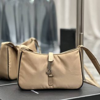 Replica Saint Laurent Nylon Le 5 A 7 Hobo Bag