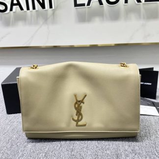 Replica Saint Laurent Kate Suede reversible shoulder bag