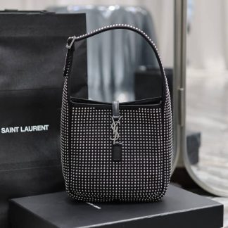 Replica Saint Laurent Le 5 A 7 stud-embellished shoulder bag