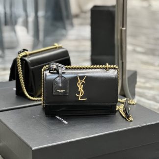 Replica Saint Laurent Sunset leather crossbody bag