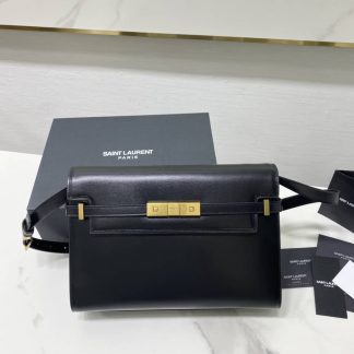 Replica Saint Laurent Manhattan Leather Medium Shoulder Bag