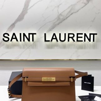 Replica Saint Laurent Manhattan Leather Medium Shoulder Bag