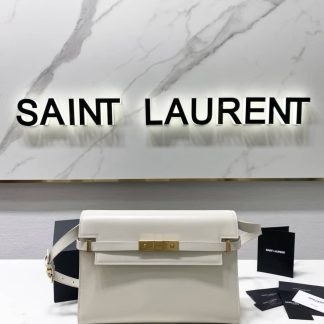 Replica Saint Laurent Manhattan Leather Medium Shoulder Bag