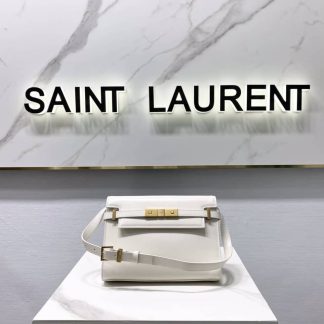 Replica Saint Laurent Manhattan Leather Small Shoulder Bag