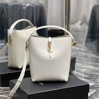 Replica Saint Laurent LE37 Leather bucket bag