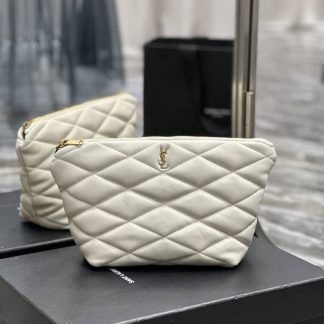 Replica Saint Laurent Monogram Lambskin Sade Puffer Pouch