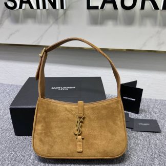 Replica Saint Laurent Suede Calfskin Le 5 A 7 Hobo Bag