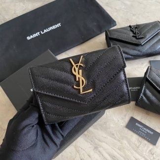 Replica Saint Laurent Monogram Small leather wallet