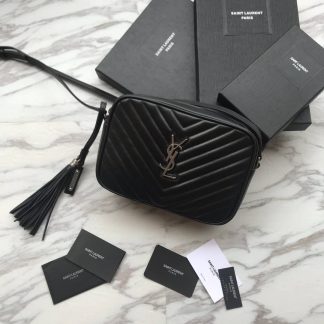 Replica Saint Laurent Monogram Lou Calfskin Matelasse Camera Shoulder Bag