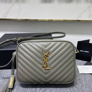 Replica Saint Laurent Monogram Lou Calfskin Matelasse Camera Shoulder Bag