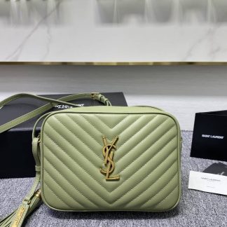 Replica Saint Laurent Monogram Lou Calfskin Matelasse Camera Shoulder Bag