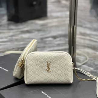 Replica Saint Laurent Gaby quilted leather shoulder bag