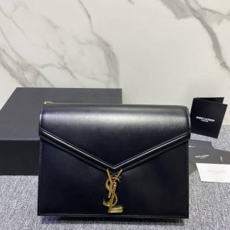 Replica Saint Laurent Cassandra Monogram Smooth Leather Shoulder Bag