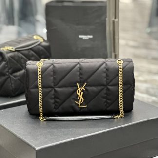 Replica Saint Laurent Jamie Quilted Jersey Shoulder Bag