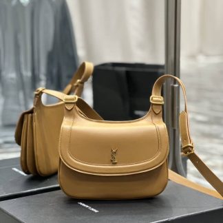 Replica Saint Laurent Leather Charlie Small Shoulder Bag