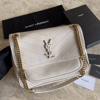 Replica Saint Laurent Niki Lambskin Medium Shoulder Bag